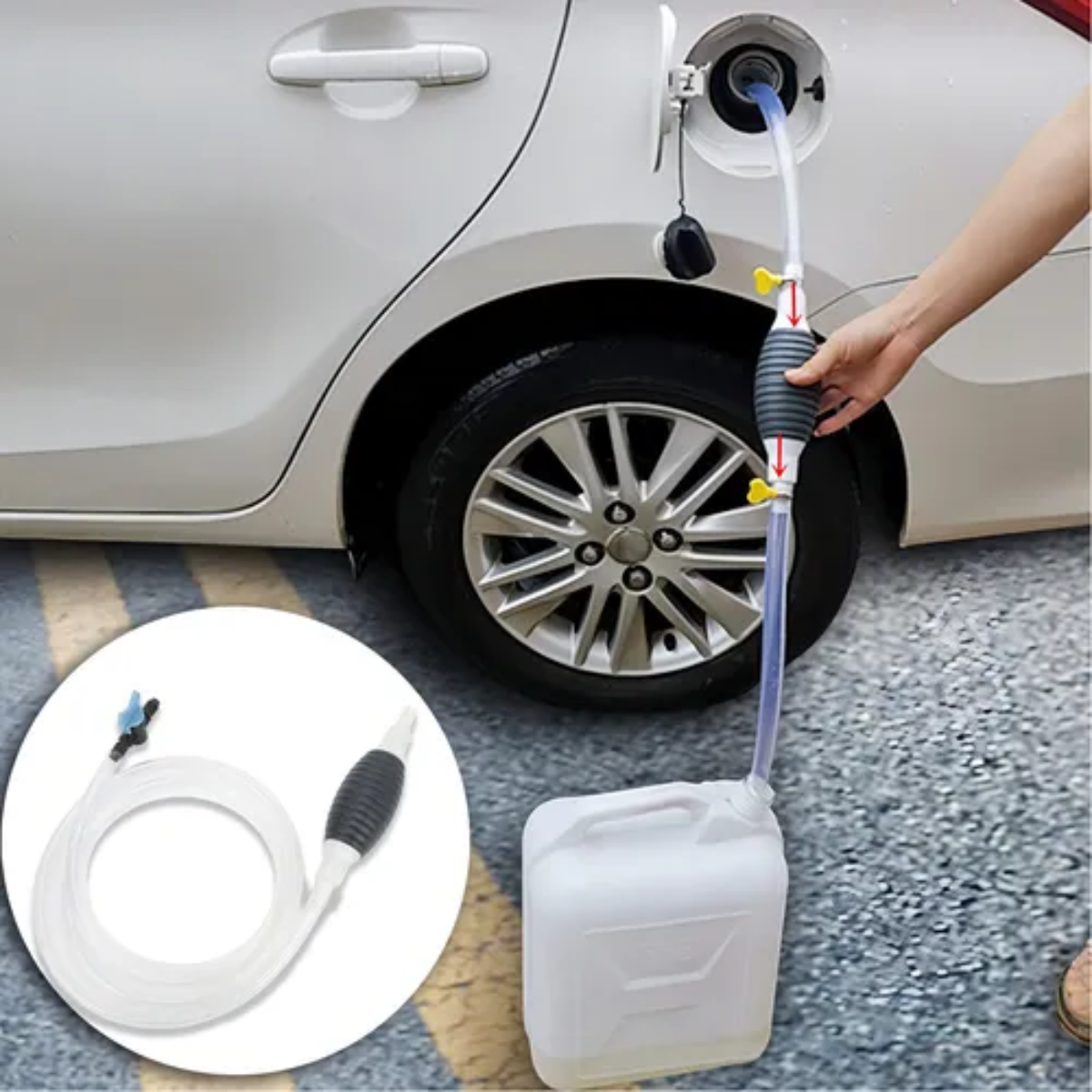 Bomba de succión manual para transferenc